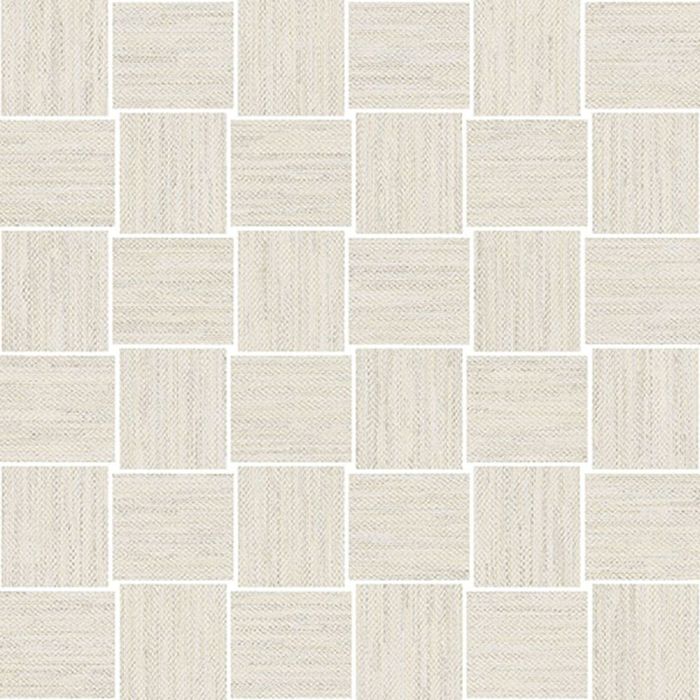 Textile  2" Basketweave Mosaic Cotton